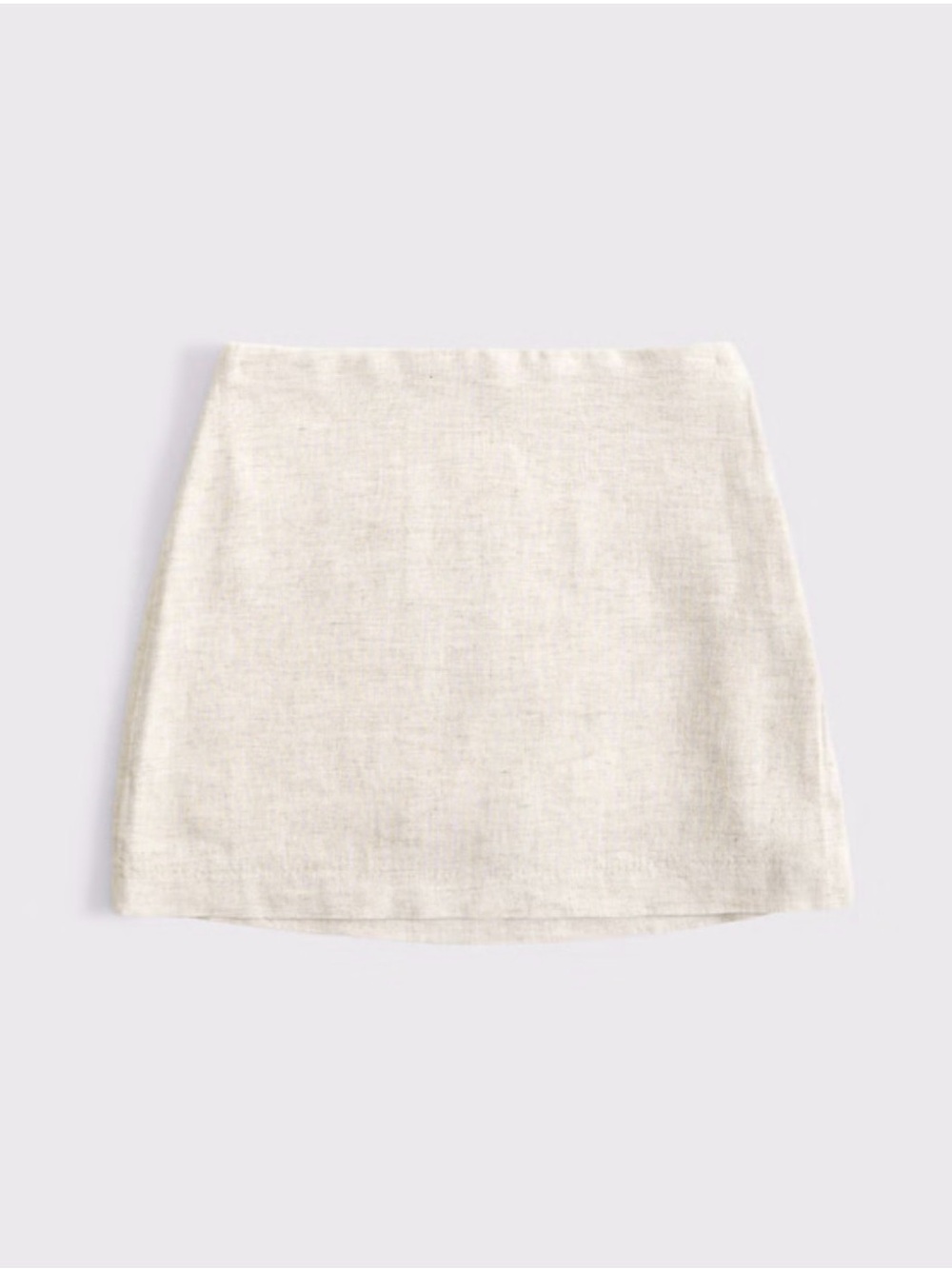 The A&F Scarlett Linen-Blend Mini Skort